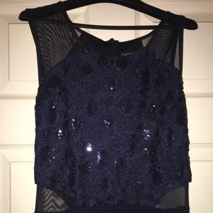 Navy Blue Prom Dress